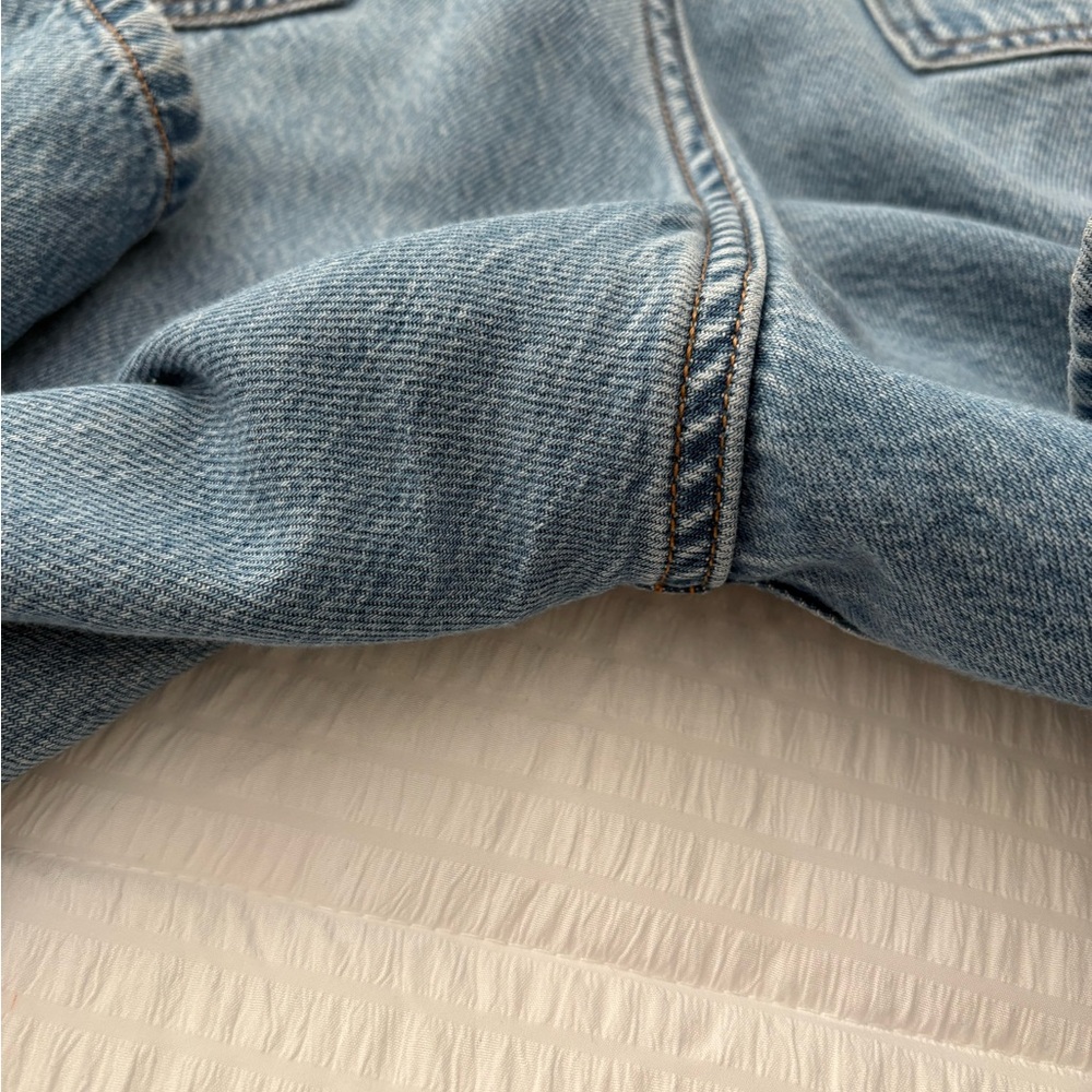 A&F Curve Love High Rise Wide Leg Jeans- size 14 or 32 - Picture 8 of 11